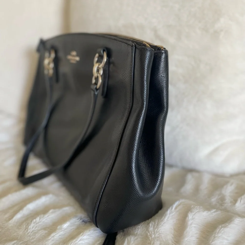 Coach Christie Leather Carryall Bag - Picture 8 of 8